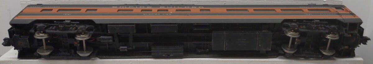 USA Trains 31067 G Great Northern Extruded Aluminum Vista Dome #1331 VG