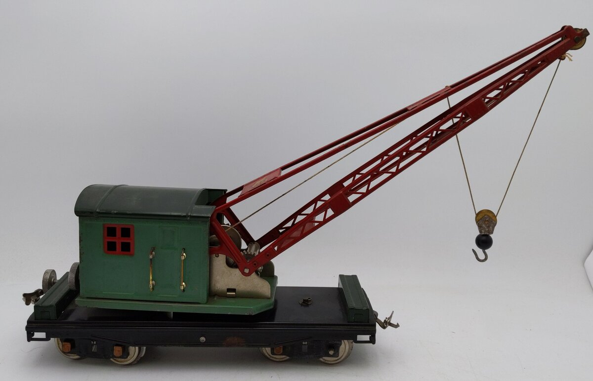 Lionel 219 Vintage Standard Gauge Lionel Lines Operating Crane Car EX