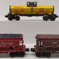 Lionel O Gauge Assorted Freight Cars: 9152, 19301, 19308 [3] VG