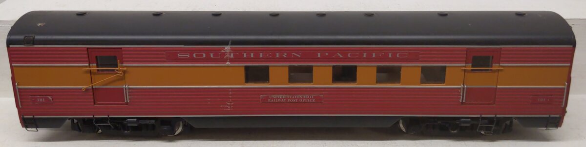 USA Trains R310901 G Southern Pacific Aluminum Passenger Car #101 VG