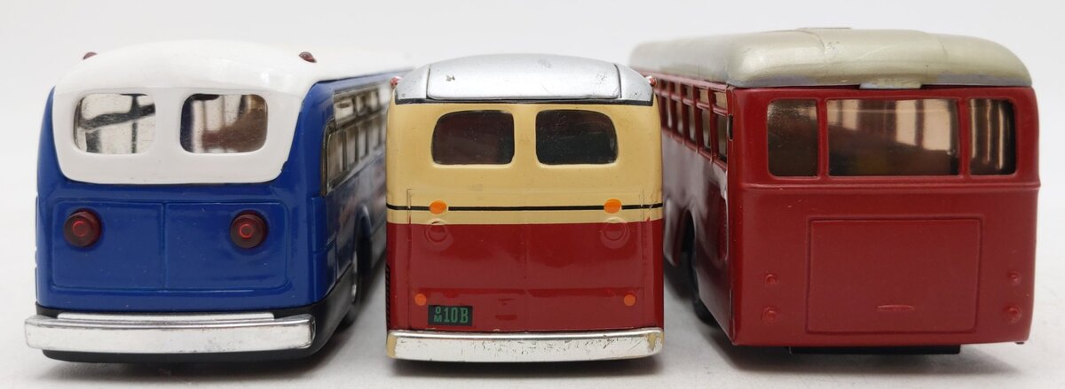 Assorted Die-Cast & Tinplate Transport Buses-Corgi, Kovop Czech, & Sunnyside [3] EX