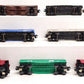 Lionel O Gauge Assorted Freight Cars: 6921, 9341, 9339, 6177, 7925, 9033 [7] VG