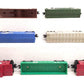 Lionel O Gauge Assorted Freight Cars: 6921, 9341, 9339, 6177, 7925, 9033 [7] VG
