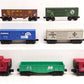 Lionel O Gauge Assorted Freight Cars: 6921, 9341, 9339, 6177, 7925, 9033 [7] VG