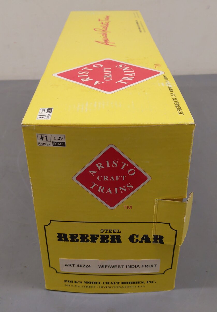 Aristo-Craft 46244 G Scale West India Fruit Boxcar #46224 EX/Box