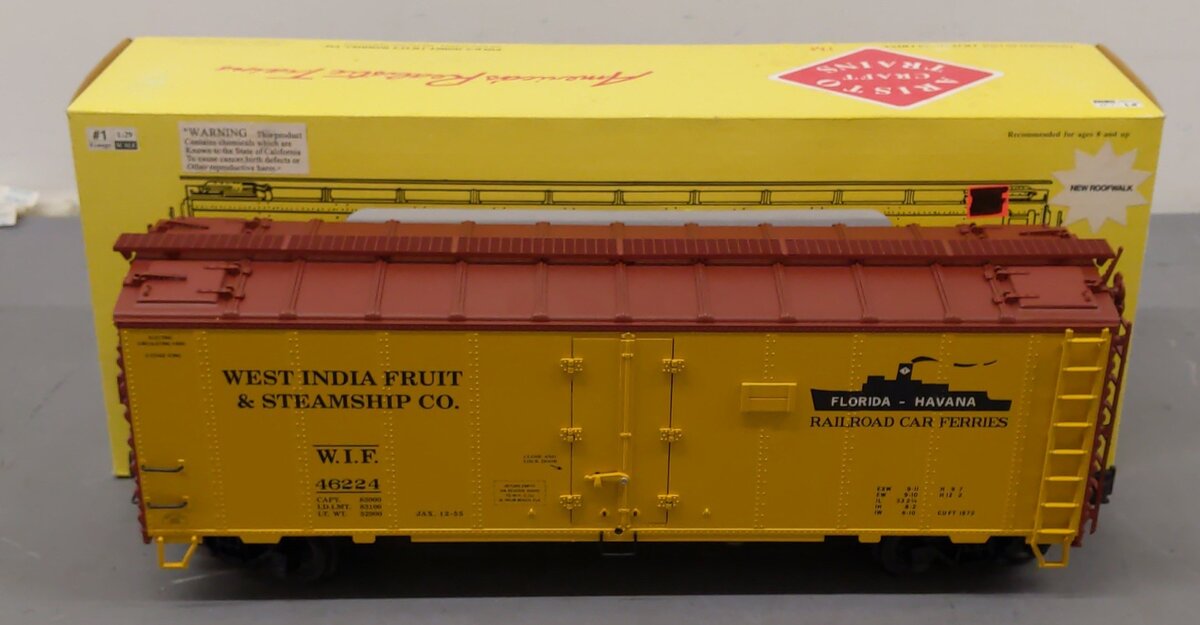 Aristo-Craft 46244 G Scale West India Fruit Boxcar #46224 EX/Box