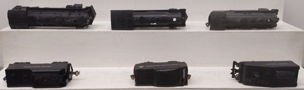 Marx Vintage O Gauge Steam Locomotives And Tenders #490,666 [6] VG