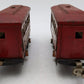 Lionel  Vintage O Prewar Tinplate Pullman & Observation Coach Cars 629.630 VG