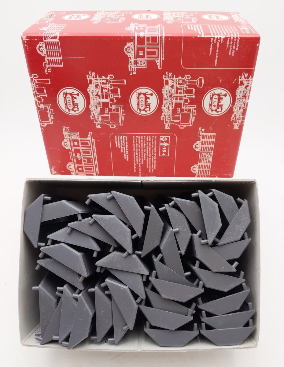 LGB 50614 G Track Mounting Piers (Pack of 36) EX/Box