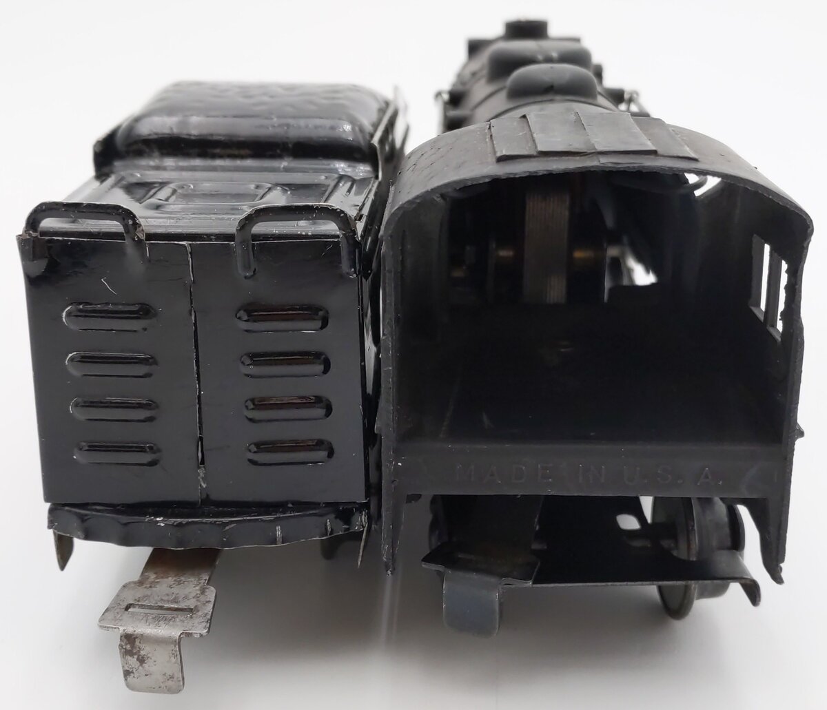 Marx 999 Vintage O New York Central 2-4-2 Steam Locomotive with Tender VG