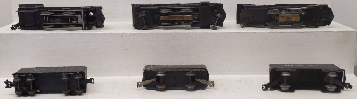 Marx Vintage O Gauge Steam Locomotives And Tenders #1666, 490 [6] VG