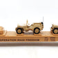 K-Line K691-8032 O Gauge Iraqi Freedom Operating Searchlight w/ 2 Jeeps #3333 LN/Box