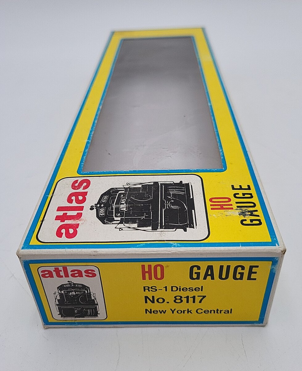 Atlas 8117 HO New York Central RS-1 Diesel Locomotive #8105 EX/Box