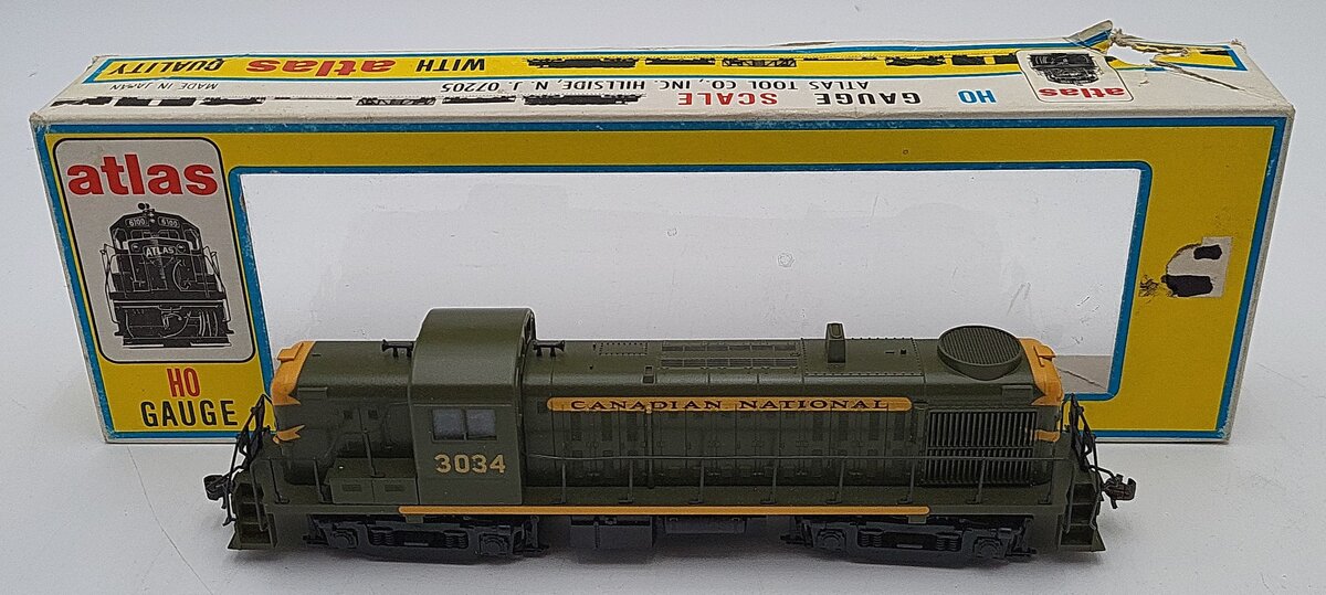 Atlas 8152 HO Canadian National RS-3 Diesel Locomotive #7847 EX/Box
