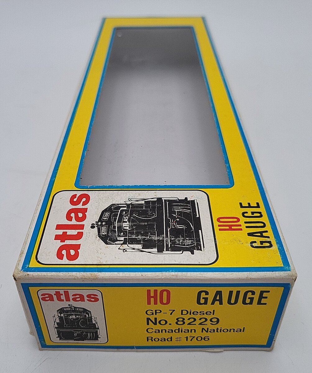 Atlas 8229 HO Canadian National Diesel Locomotive #1706 EX/Box