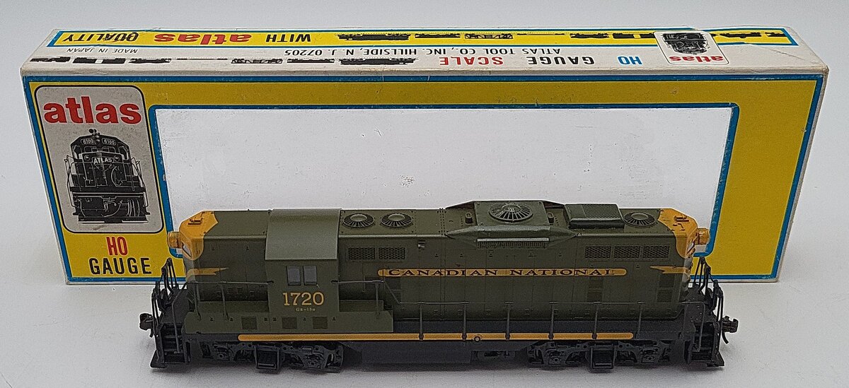 Atlas 8228 HO Scale Canadian National GP-7 Diesel Locomotive #1720 EX/Box