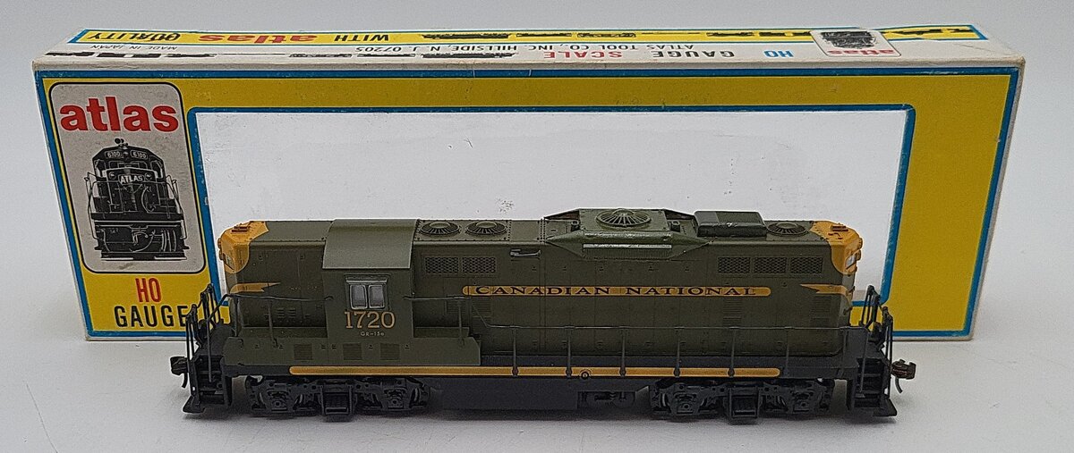 Atlas 8228 HO Scale Canadian National GP-7 Diesel Locomotive #1720 EX/Box