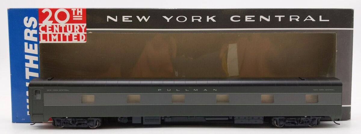 Walthers 932-9314 HO Scale NYC 20th Century Limited 12 DB Sleeper Passenger Car EX/Box