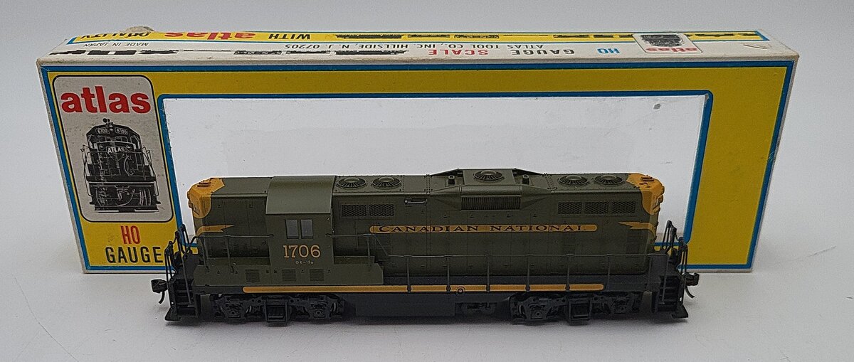 Atlas 8229 HO Canadian National Diesel Locomotive #1706 EX/Box