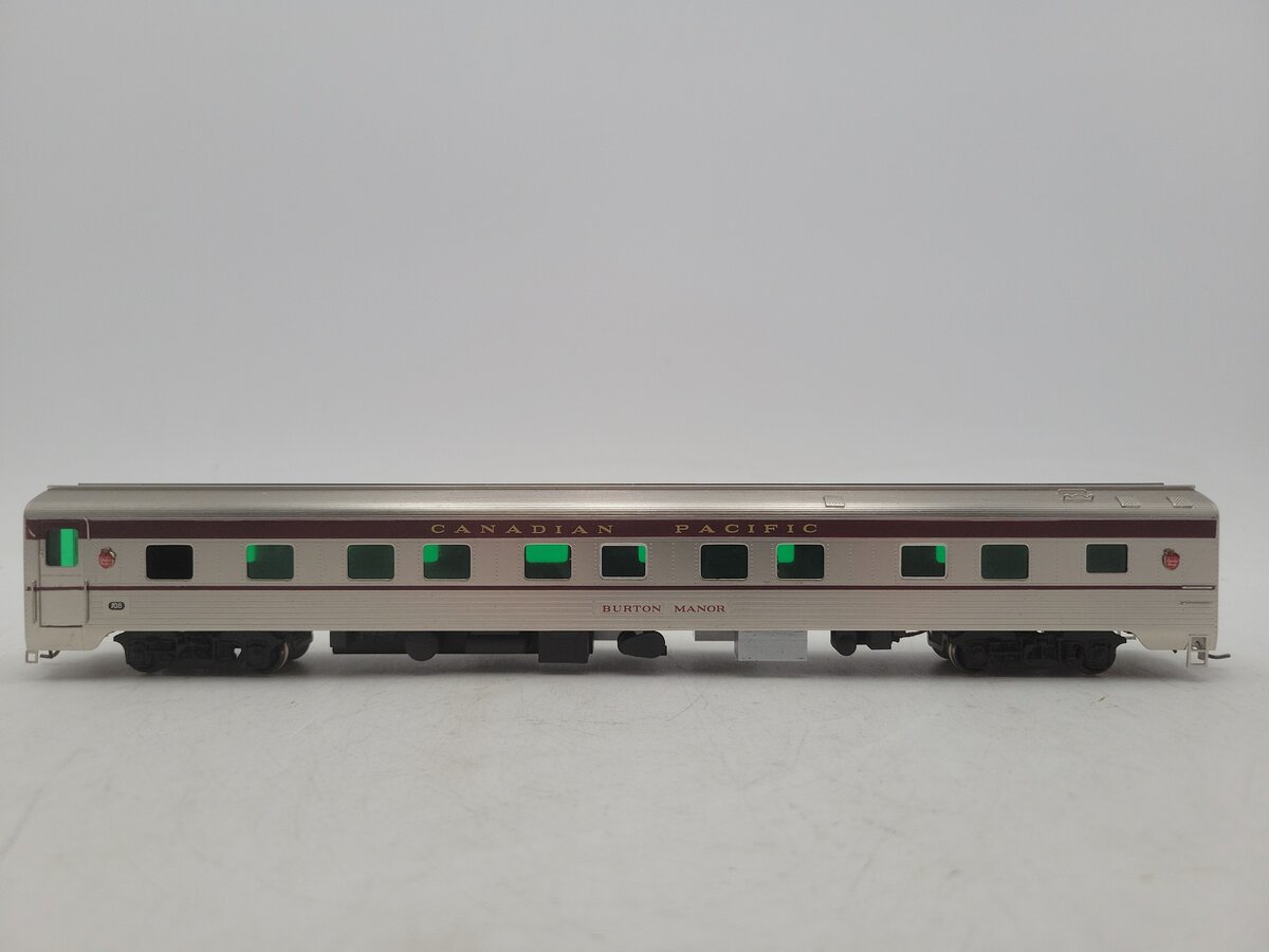 S. Soho & Co. 2204 HO CUSTOM BRASS Nickel Plated CP Manor Sleeper -Decorated