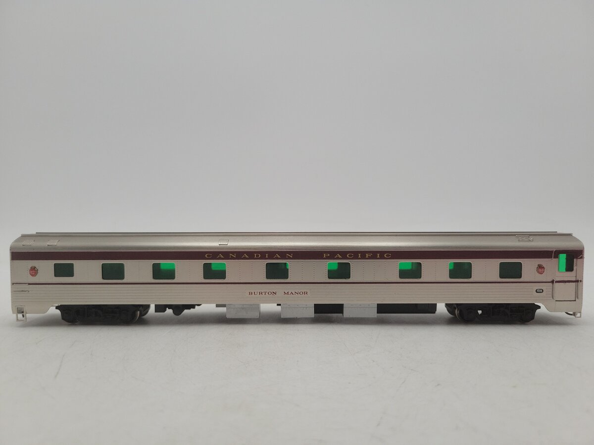 S. Soho & Co. 2204 HO CUSTOM BRASS Nickel Plated CP Manor Sleeper -Decorated