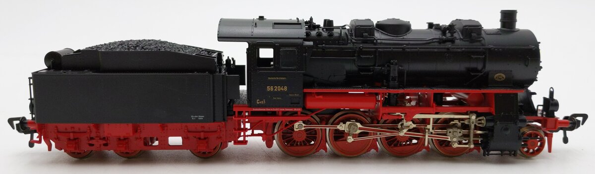 Fleischmann 4156 HO Scale DR 2-8-0 Steam Locomotive & Tender #562048 EX/Box