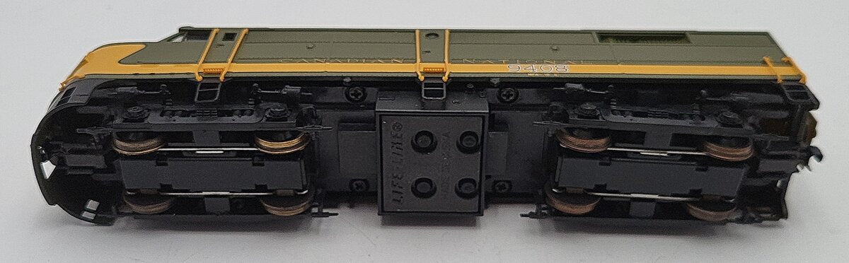 Life Like 8396 HO Scale Canadian National Diesel Locomotive #9408 EX