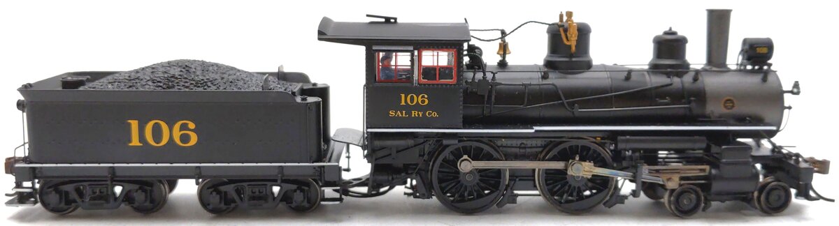 Bachmann 80129 HO Scale SBD 4-4-0 Steam Locomotive w/DCC & Sound #106 LN