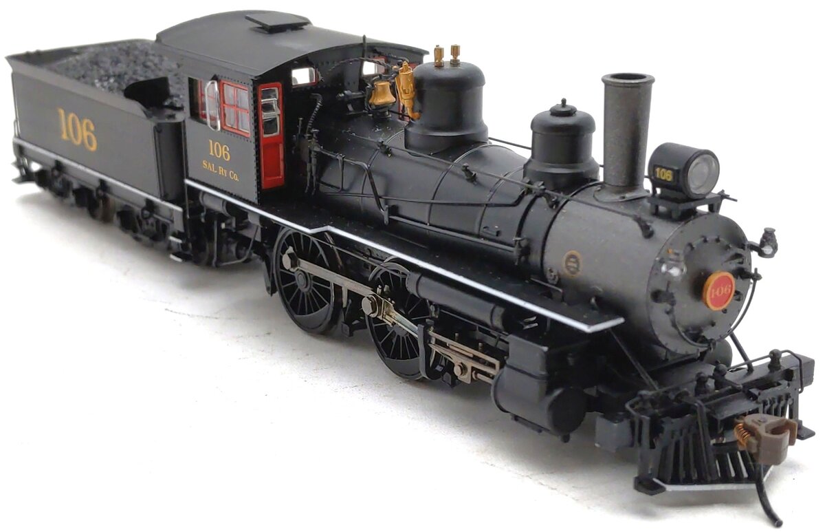 Bachmann 80129 HO Scale SBD 4-4-0 Steam Locomotive w/DCC & Sound #106 LN