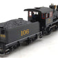 Bachmann 80129 HO Scale SBD 4-4-0 Steam Locomotive w/DCC & Sound #106 LN