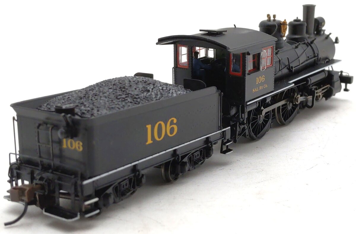 Bachmann 80129 HO Scale SBD 4-4-0 Steam Locomotive w/DCC & Sound #106 LN