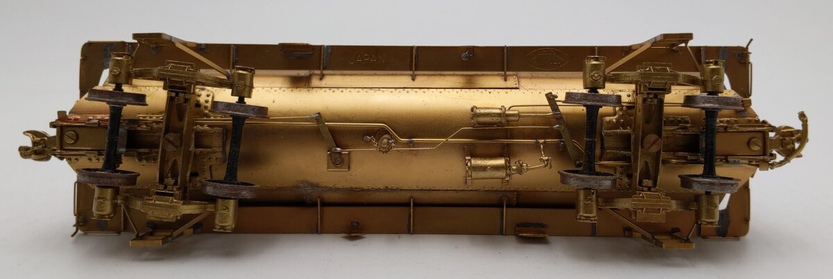 Fujiyama On3 Brass Utlx Tank Car - unpainted VG/Box