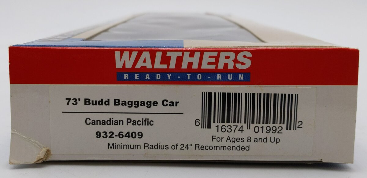 Walthers 932-6409 HO Scale Canadian Pacific 73' Budd Baggage Car LN/Box
