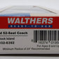 Walthers 932-6392 HO Scale Rock Island 85' Budd 52-Seat Coach Car LN/Box