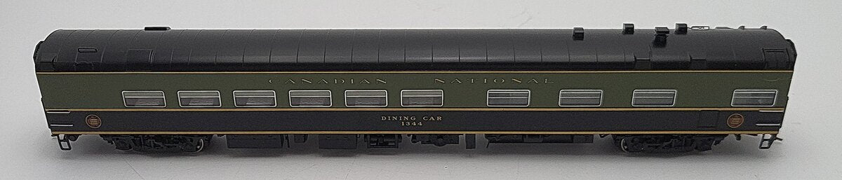 Rapido Trains 124002 HO CN P-S Lightweight 40 Seat Dining Car #1344 EX/Box