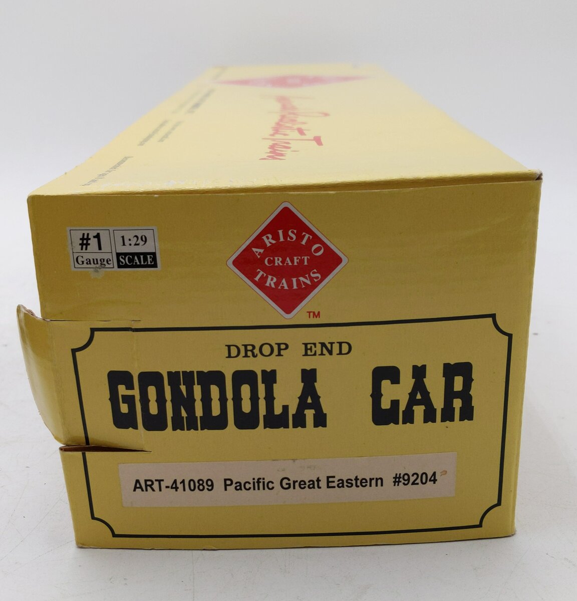 Aristo-Craft 41089 G Scale Pacific Great Eastern High Side Gondola LN/Box