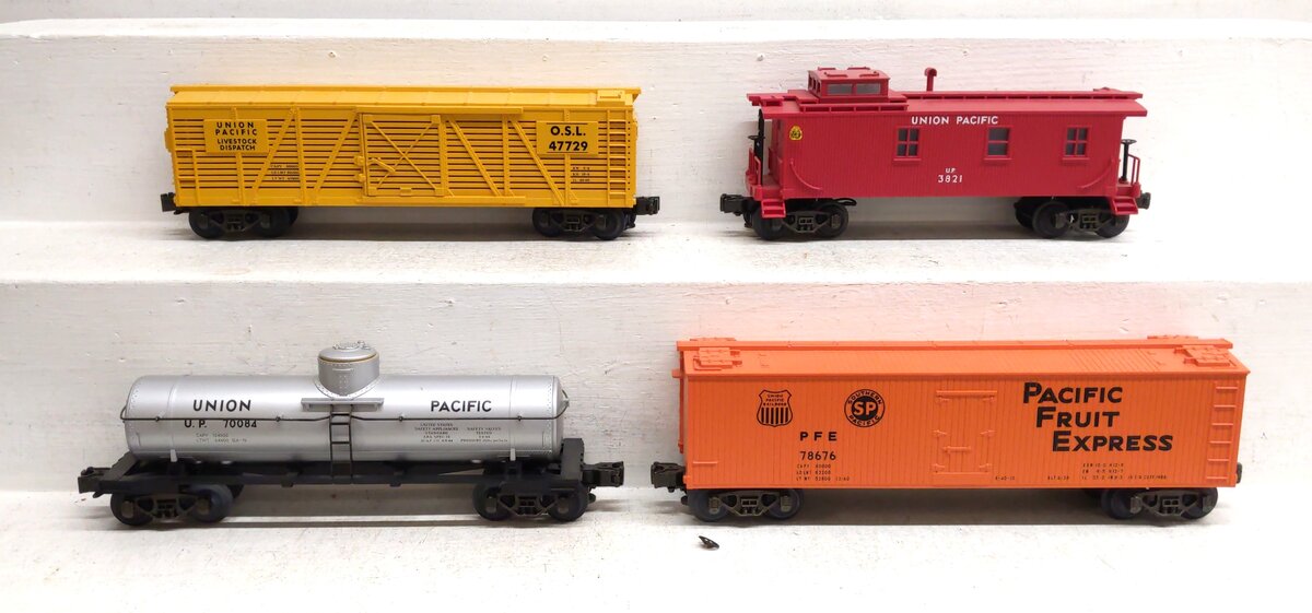 MTH 020 O Gauge Union Pacific Freight Car Set VG/Box