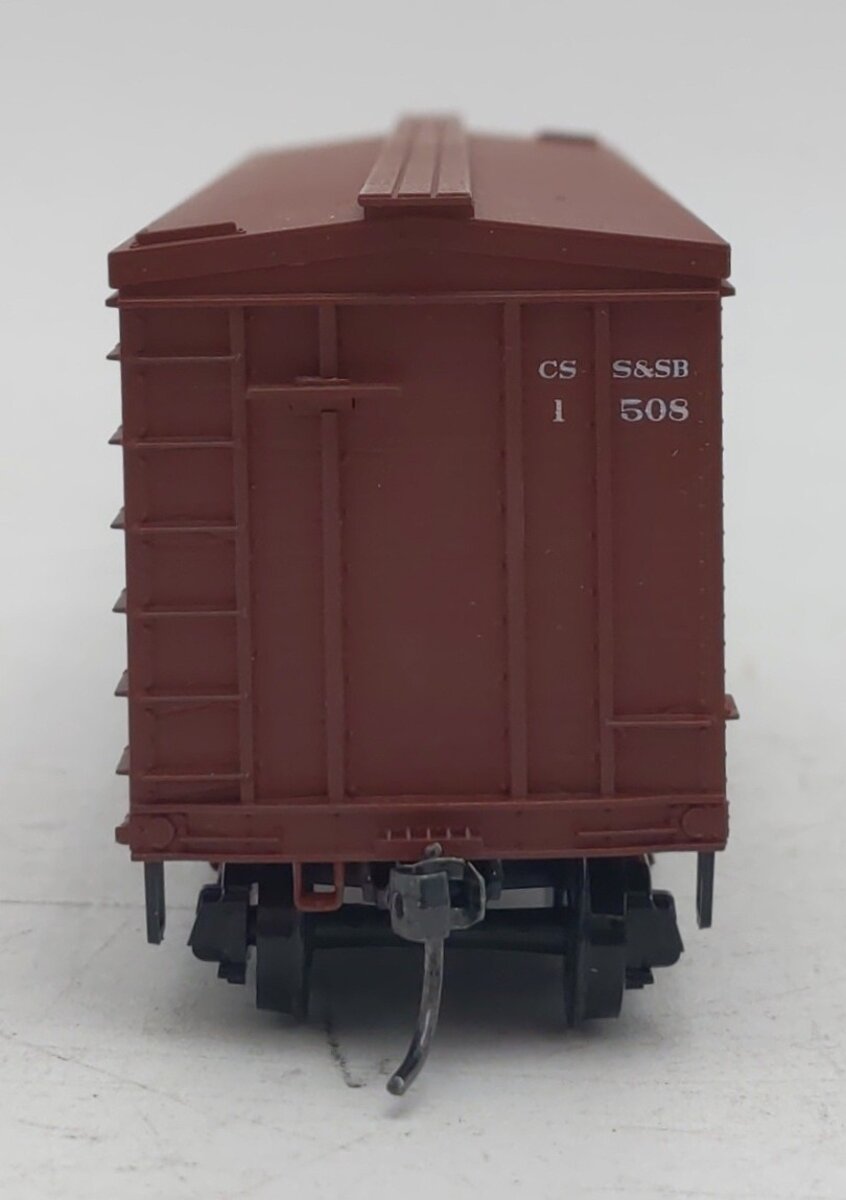 Accurail 1164 HO Chicago, South Shore & South Bend 36' Fowler Wood Boxcar #1508 EX/Box