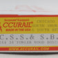 Accurail 1164 HO Chicago, South Shore & South Bend 36' Fowler Wood Boxcar #1508 EX/Box