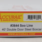 Accurail 3644 HO Soo Line 40' Double Door Riveted Steel Boxcar #75936 NIB