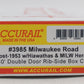 Accurail 3985 HO Milwaukee Road Route of the Hiawathas 40' Boxcar #7036 LN/Box