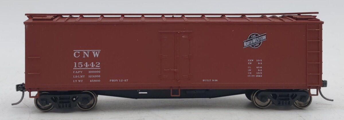 Accurail 4856 HO Chicago and North Western 40' Wood Reefer Kit #15442 NIB