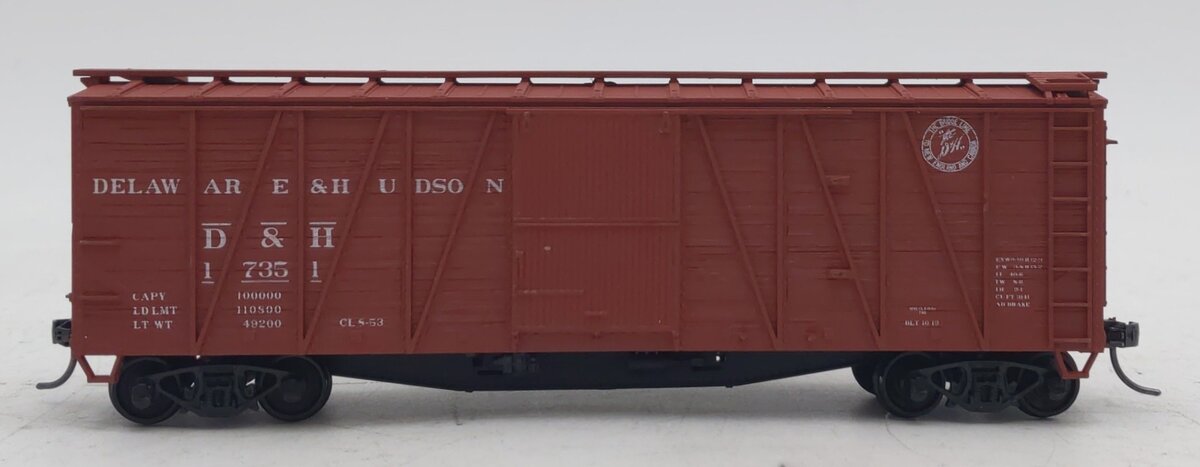 Accurail 4329 HO Delaware & Hudson 40' Single-Sheathed Wood Boxcar #17351 LN/Box