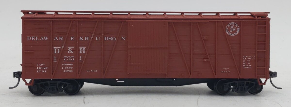 Accurail 4329 HO Delaware & Hudson 40' Single-Sheathed Wood Boxcar #17351 LN/Box