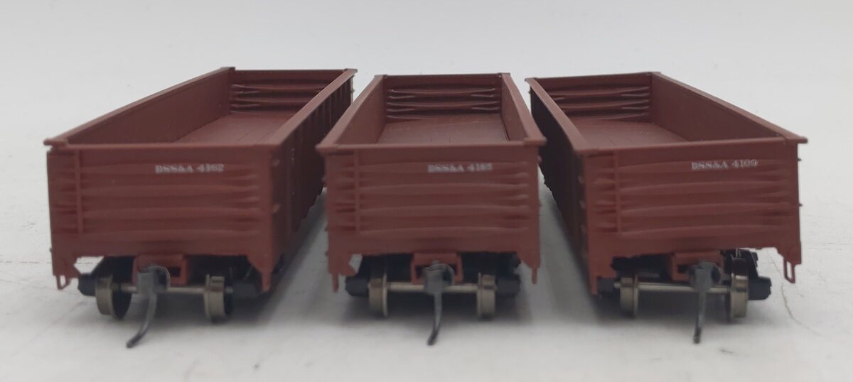 Accurail 37694 HO Duluth South Shore and Atlantic 41' Steel Gondola (Set of 3) NIB
