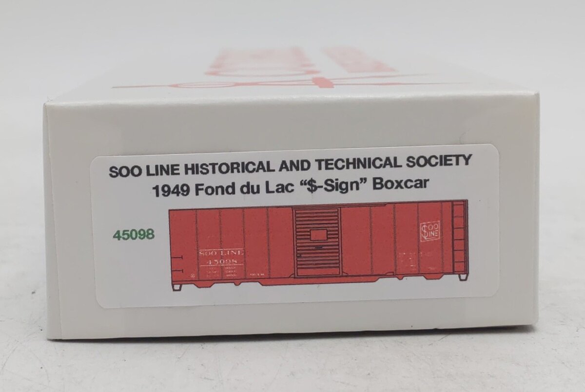 Accurail HO Soo Line 1949 Fond du Lac "$-Sign" Boxcar #45098 NIB