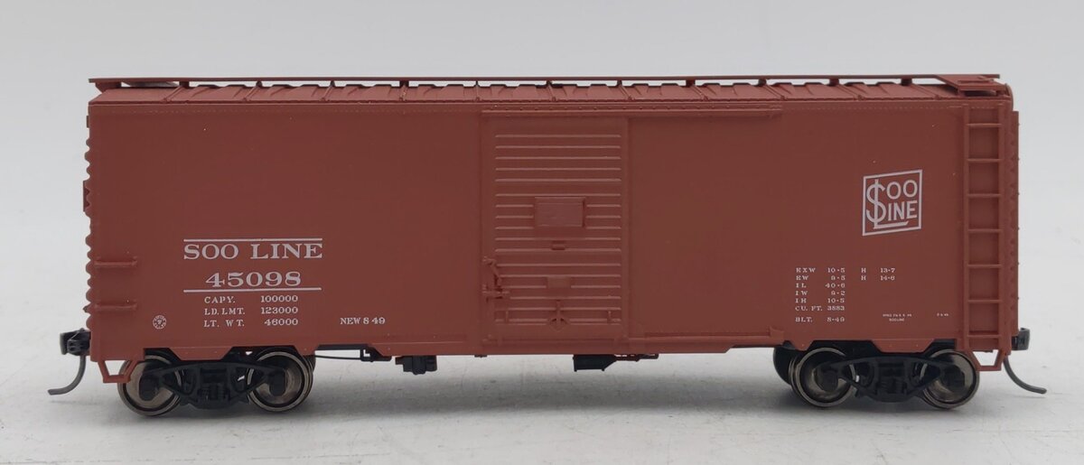 Accurail HO Soo Line 1949 Fond du Lac "$-Sign" Boxcar #45098 NIB