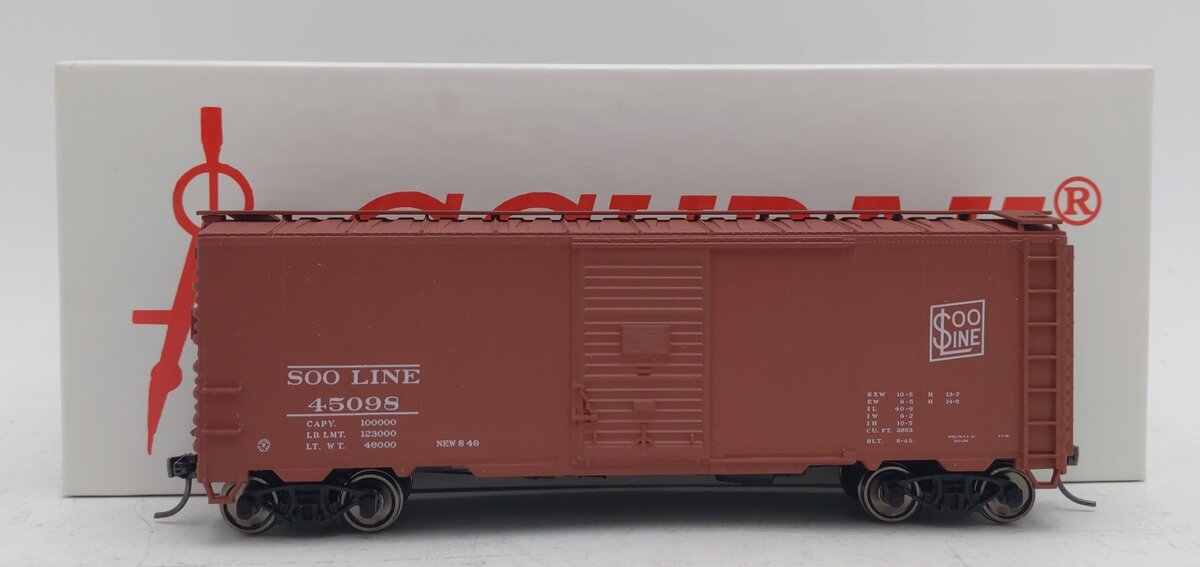 Accurail HO Soo Line 1949 Fond du Lac "$-Sign" Boxcar #45098 NIB