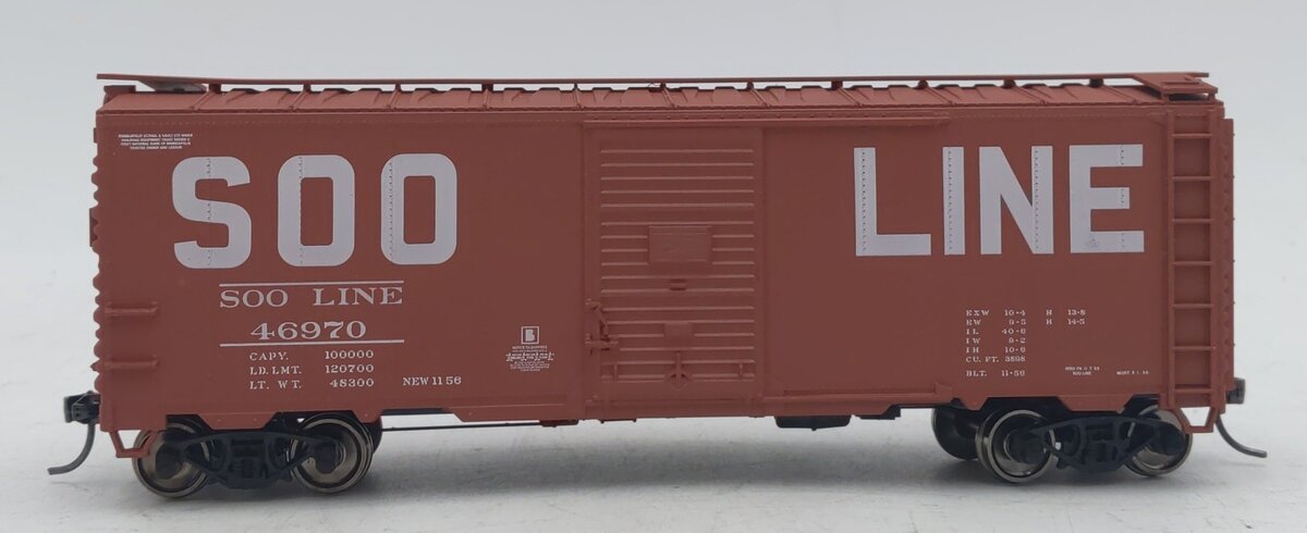 Accurail 46970 HO Scale Soo Line 1956 Fond du Lac Billboard Boxcar #46970 NIB