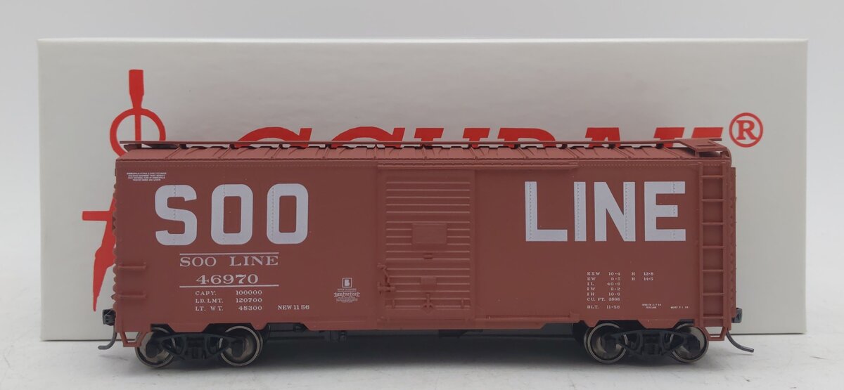 Accurail 46970 HO Scale Soo Line 1956 Fond du Lac Billboard Boxcar #46970 NIB